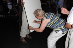 Zuerst die Gründungsmitglieder .... dann alle Teilnehmer