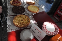 Es gibt leckeren Kuchen