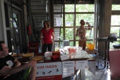 noch ne Stärkung und dann gehts los