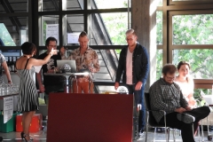 Letzte Absprachen mit Sascha Wolf.... gleich gehts los!