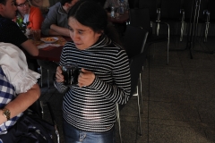 Kleine Pause - an der Bar gibt es leckere Sachen