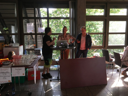 Der DJ ist auch bereit