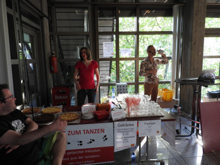 noch ne Stärkung und dann gehts los