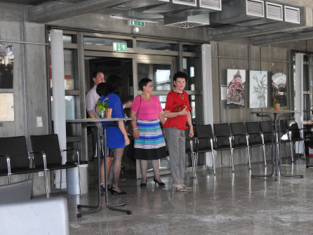 Die ersten kommen... es sind Stammgäste des Tanztreff! Super - dass Ihr da seit.