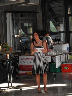 Begrüßung der Gäste