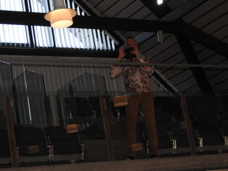 Sascha schaut sich das mal von oben an